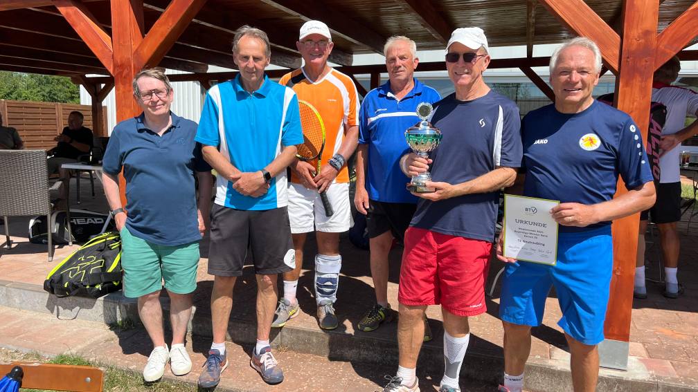 TCN Herren 70: Bayernligameister schafft den Aufstieg in die Regionalliga - Großer Erfolg für den Verein !